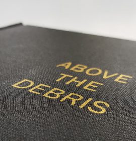 Foiling on Thesis bound book